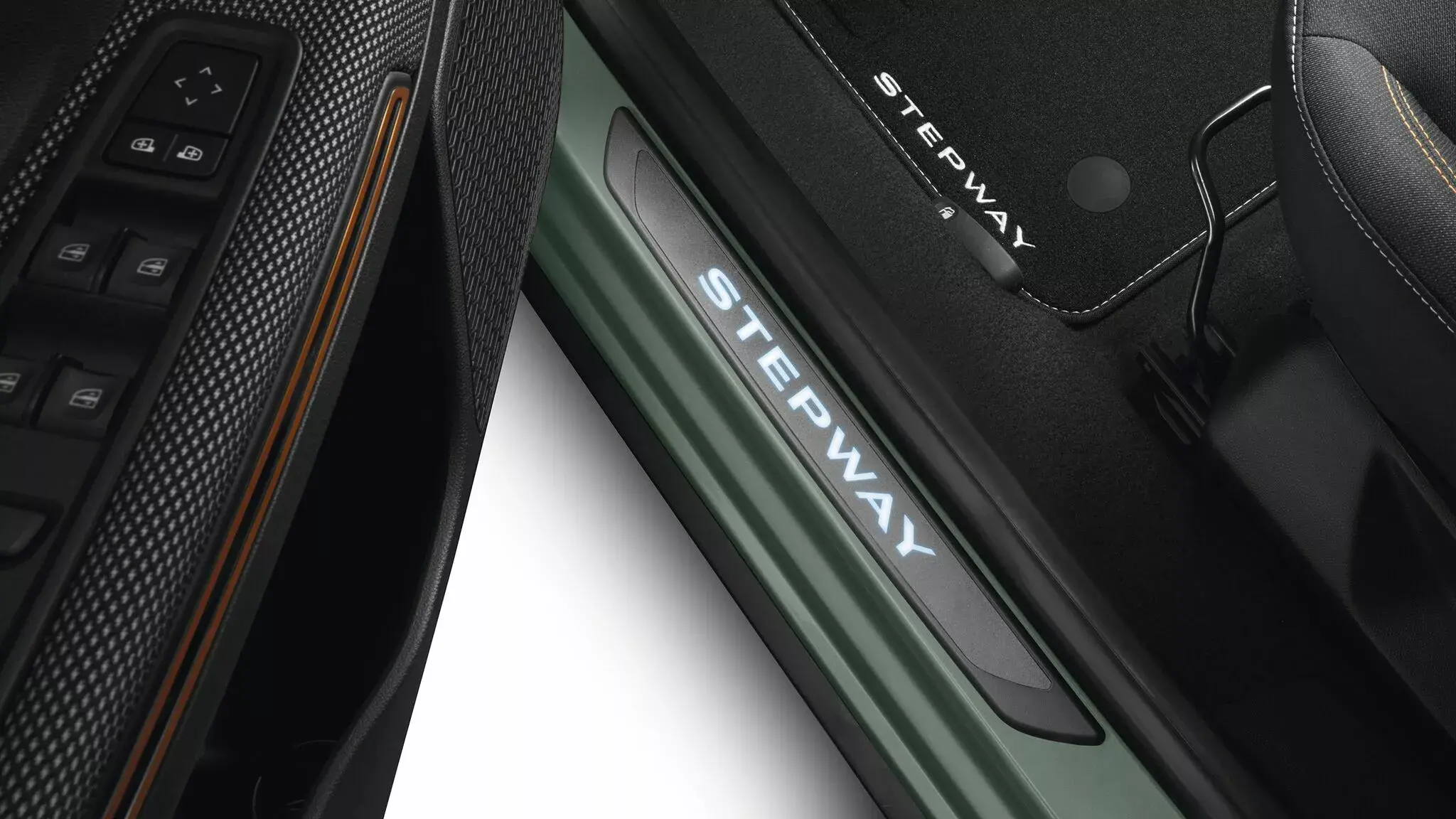 Seuils de porte éclairés avant