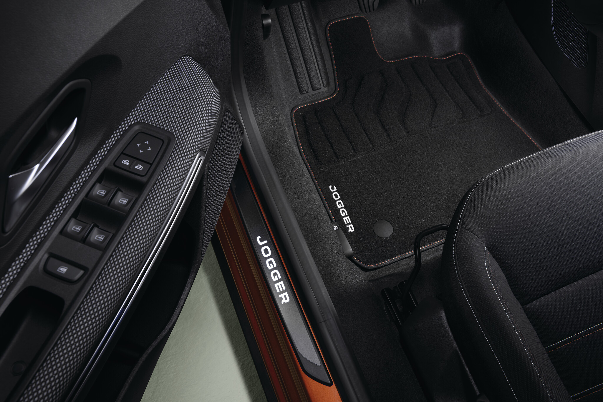 Seuils de porte éclairés avant Jogger